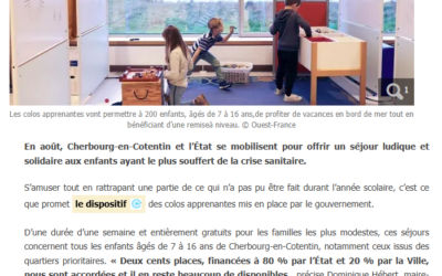 Nous faisons la une !